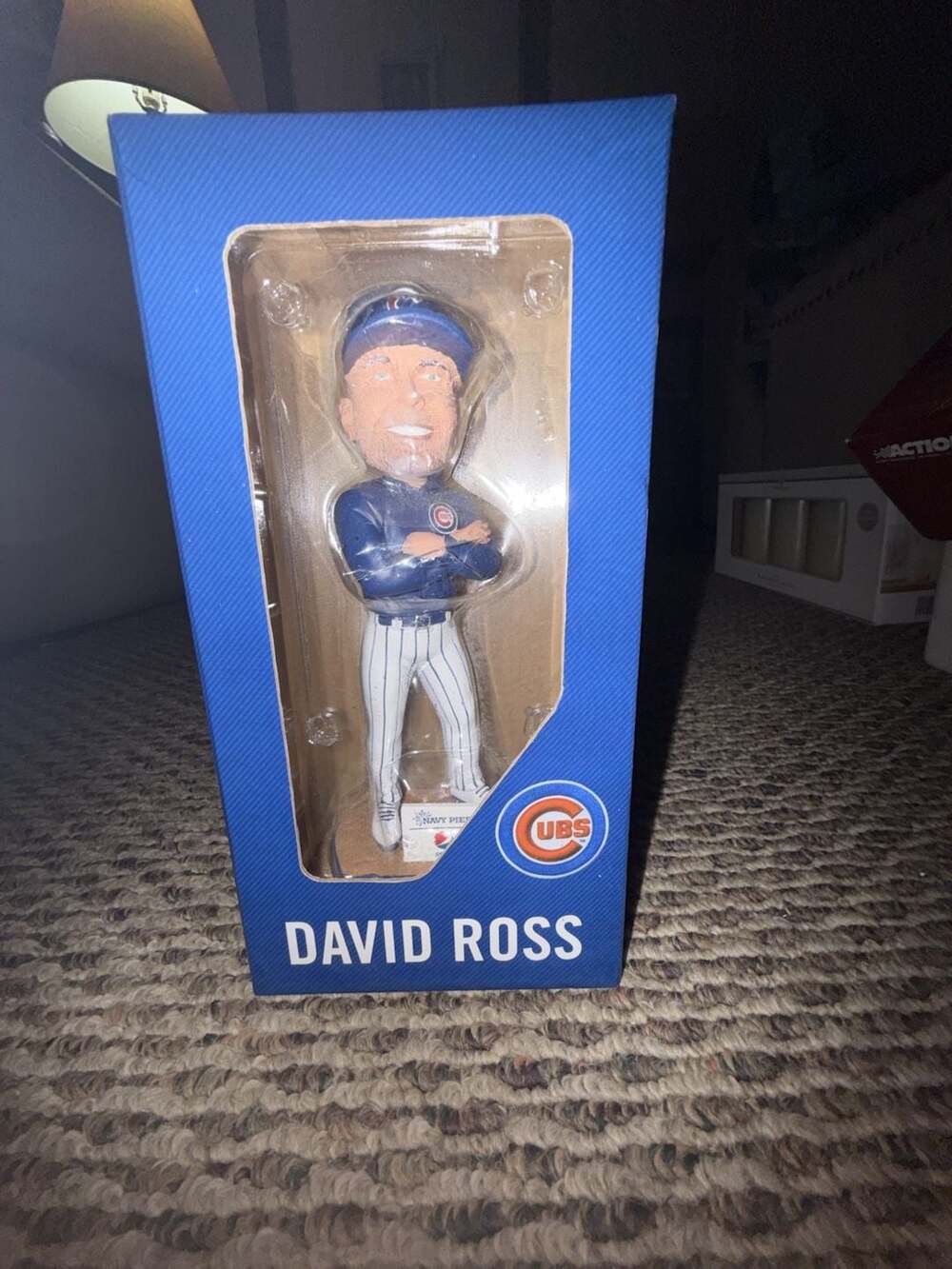 Chicago Cubs David Ross 2020 Bobblehead Series Stadium Giveaway Pepsi SGA